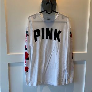 PINK long sleeve tee